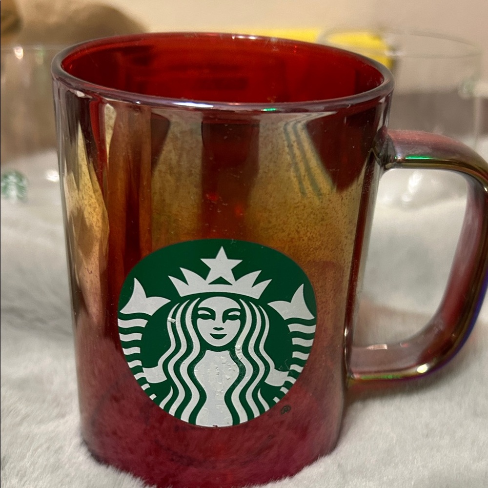 Starbucks Iridescent Red Mug